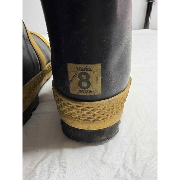 Servus Firebreaker mens Medium Fireman Boots size 8 - Picture 4 of 6
